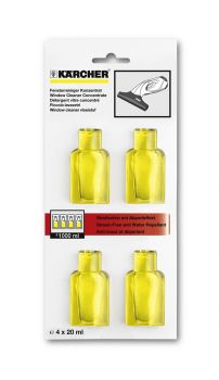 K�rcher Fensterreiniger-Konzentrat, 4 x 20 ml   6.295-302.0