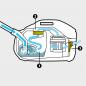 Preview: Kärcher Staubsauger mit Wasserfilter DS 6  1.195-220.0