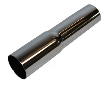 Adapter Rohr Chrom Ø 35-32 mm 14 cm lang