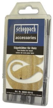 Scheppach Holz - Sägeblätter - Set 60 Stück für Dekupiersäge  88000010