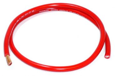 PVC Leitung für Überbrückungskabel, Ladekabel 35 mm² rot