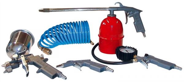 Güde Druckluft - Set 5-teilig  84089